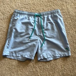 Tommy Bahama Blue Swim Trunks